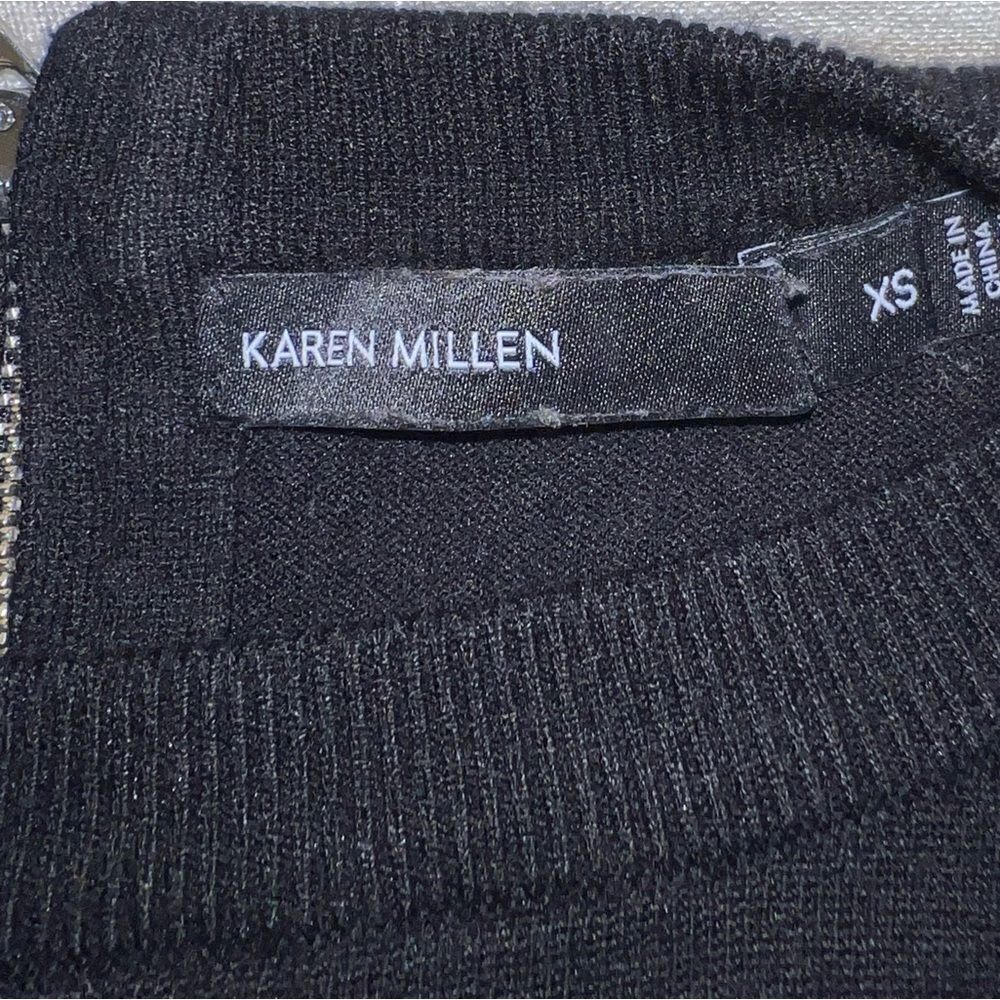Karen Millen Cutout Sleeve Sweater Top XS - Picture 5 of 5